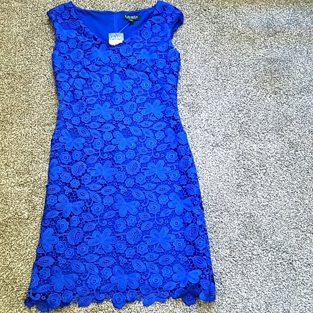 NWT Ralph Lauren Lace Midi
